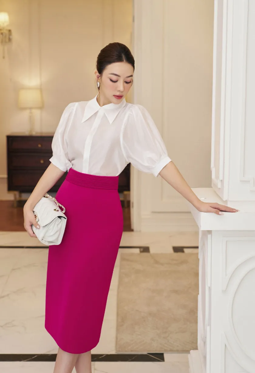 Top 30+ mẫu áo sơ mi nữ công sở thanh lịch và thời trang
