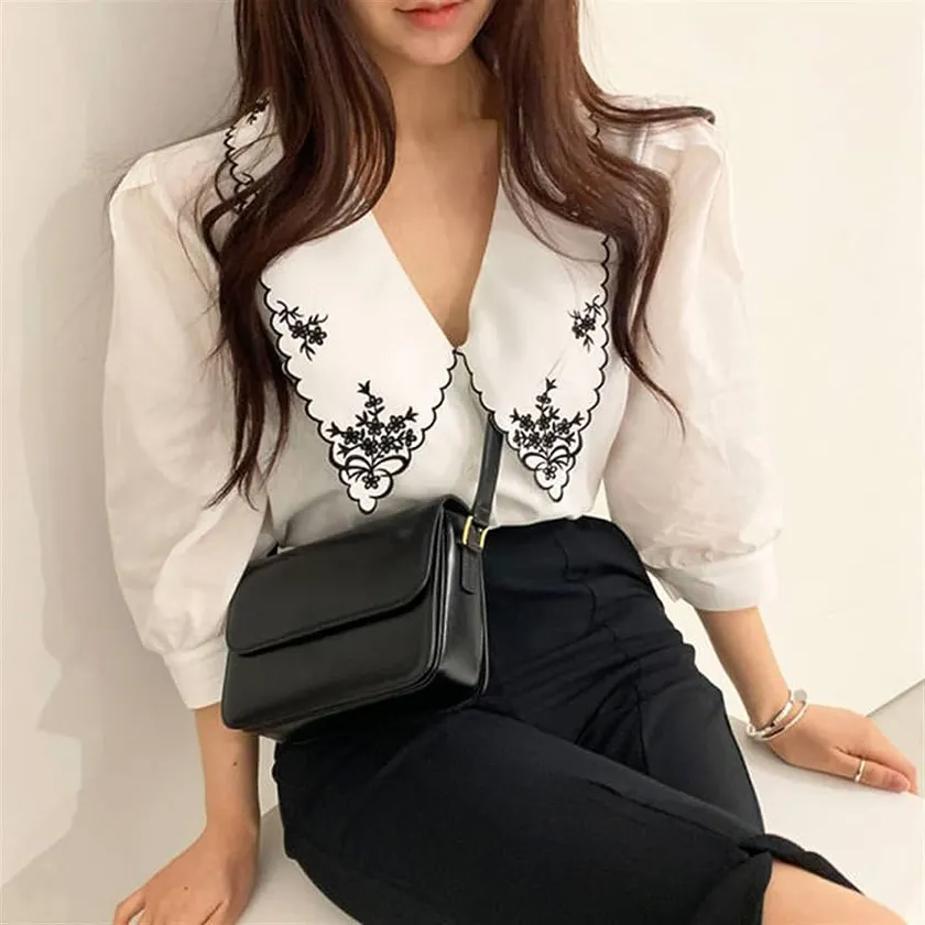 36 kiểu áo sơ mi nữ tay lỡ vô cùng đẹp cho nàng công sở