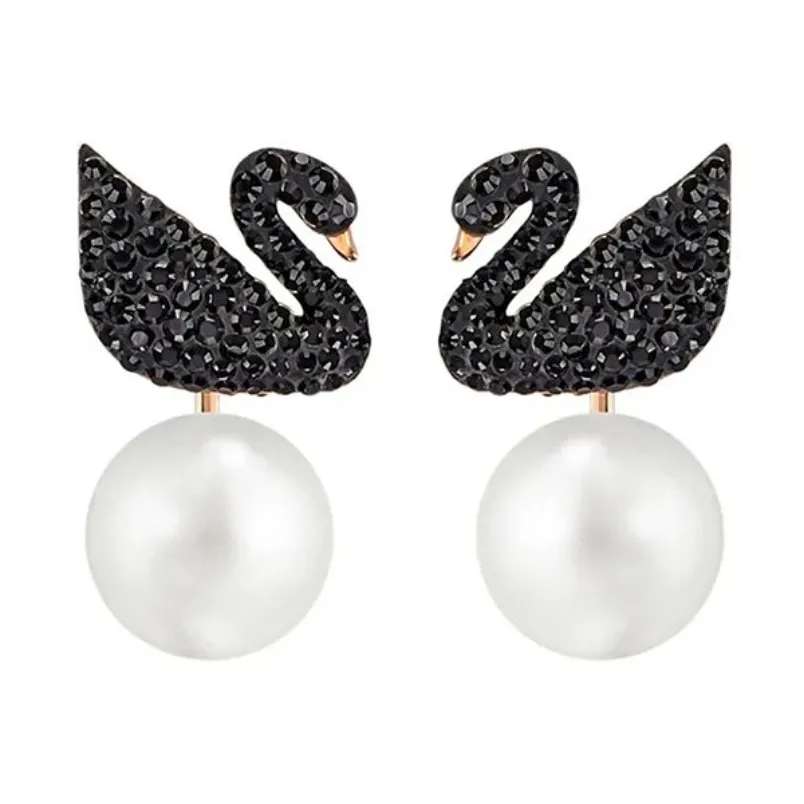 5 mẫu bông tai thiên nga Swarovski chính hãng vô cùng đẹp 2025