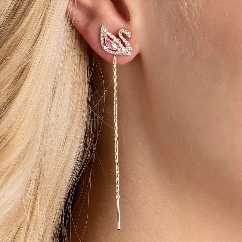5 mẫu bông tai thiên nga Swarovski chính hãng vô cùng đẹp 2025