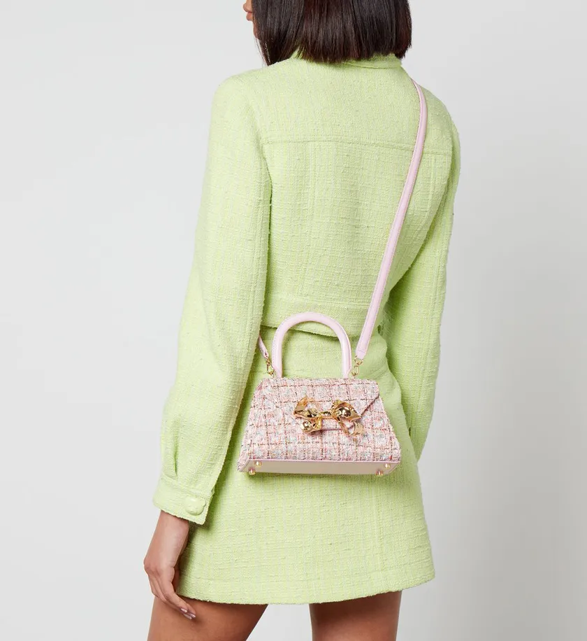 10 mẫu túi xách Self-Portrait Bow được Jennie (Blackpink) yêu thích - 1