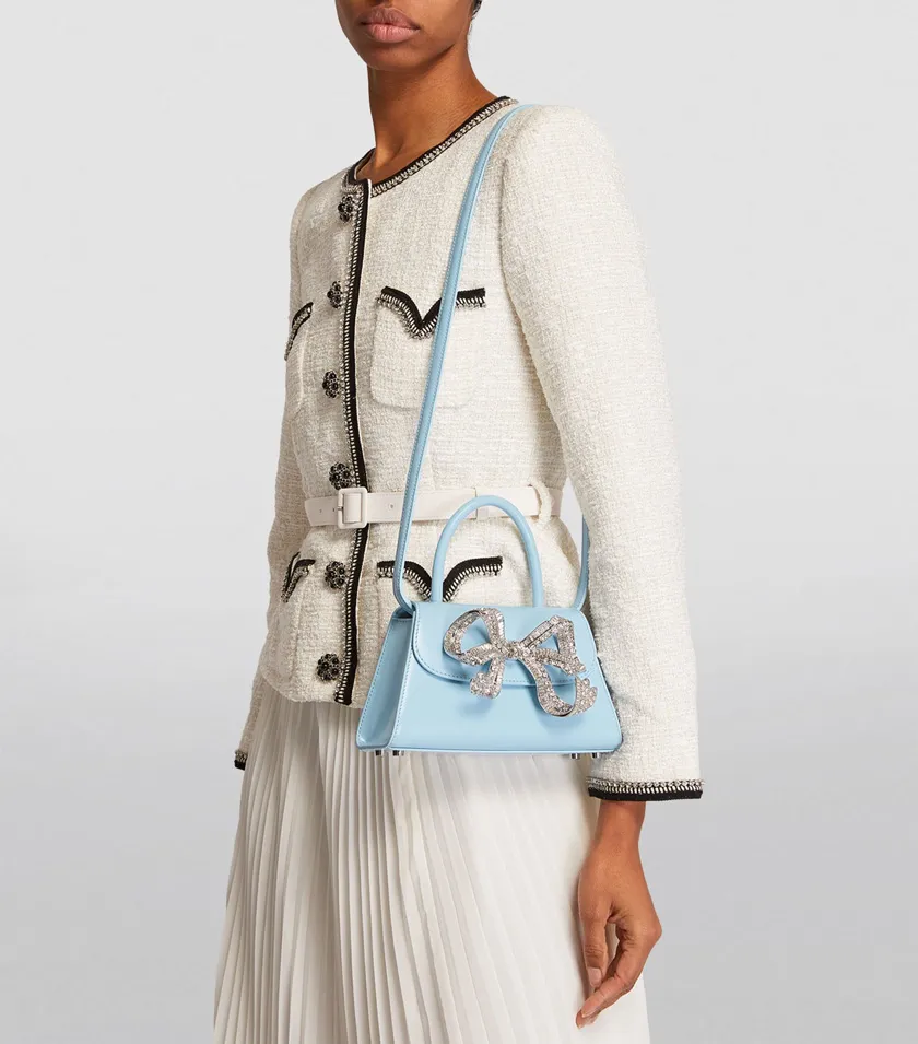 10 mẫu túi xách Self-Portrait Bow được Jennie (Blackpink) yêu thích - 10