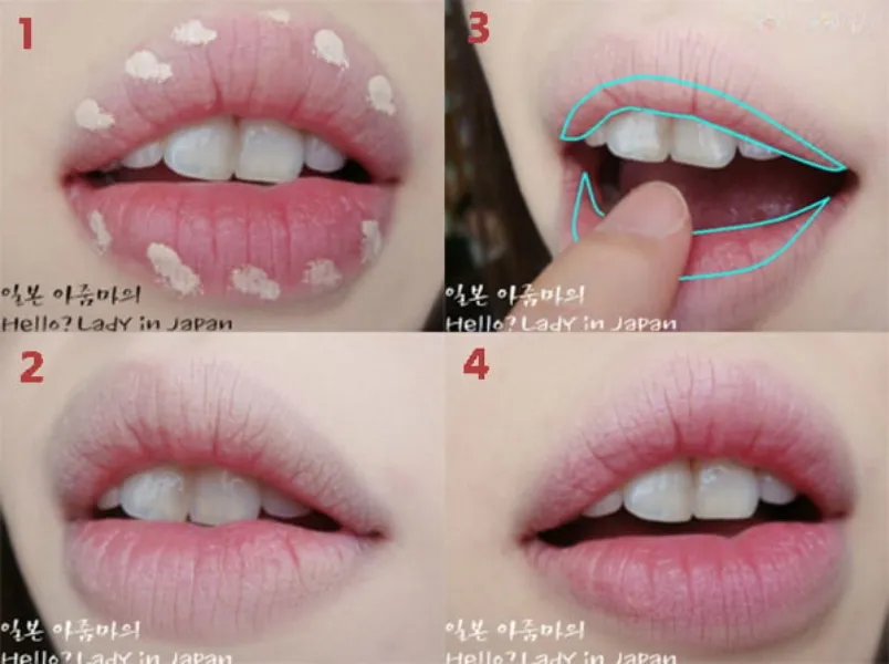 Cách đánh son cho môi dày thành mỏng vừa đơn giản vừa đẹp