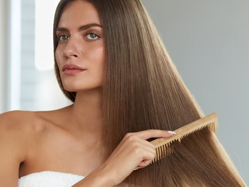 10 cách làm tóc thẳng mượt tại nhà không cần duỗi ép