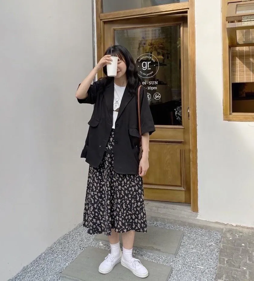 Lưu ngay 15 cách mặc áo blazer tay ngắn đẹp cho phái nữ