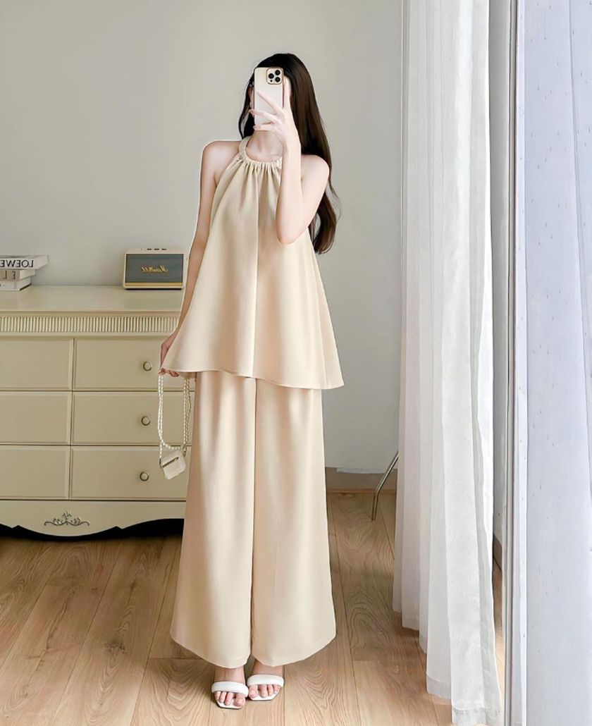 16 cách phối đồ với quần len ống rộng thời trang và ấm áp