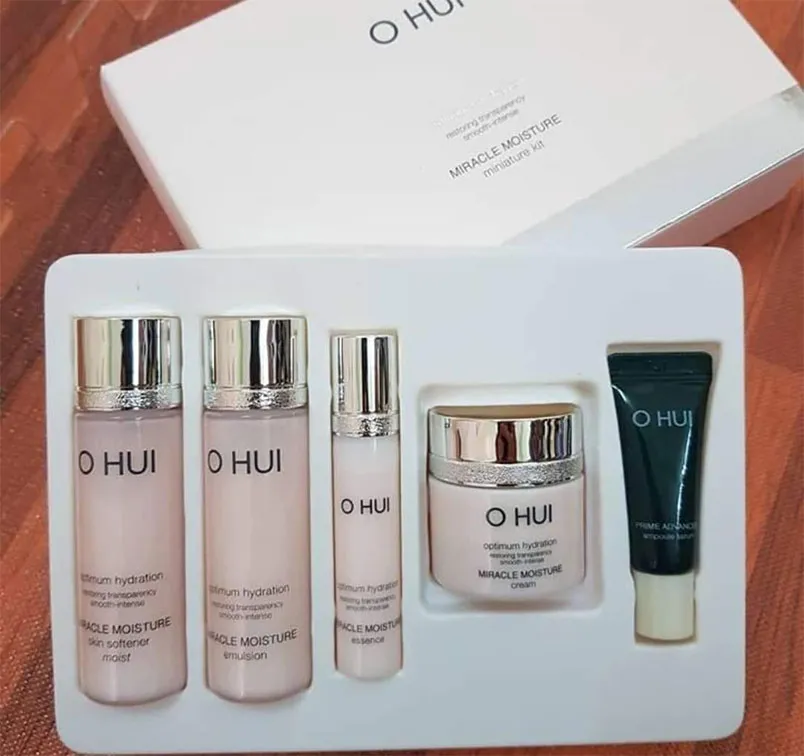 Cách sử dụng bộ mỹ phẩm Ohui mini 5 món hiệu quả - 2