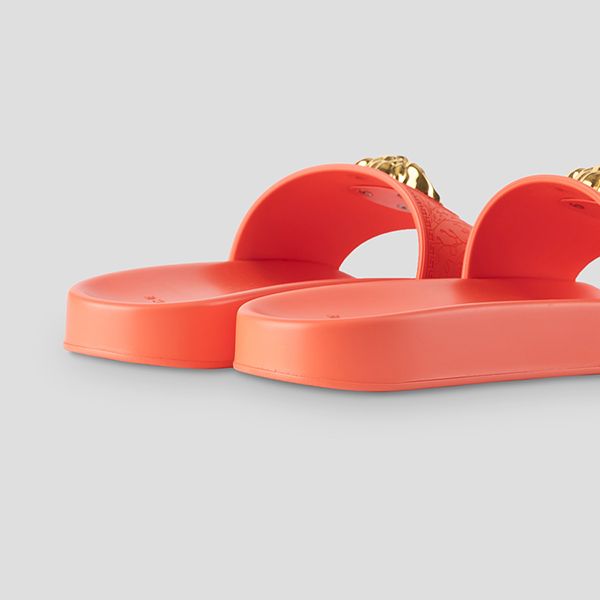 Dép Nam Versace With Logo Medusa Gold In Orange 1004190 DGOM8 1R38V Màu Cam Size 38 - Dép - Vua Hàng Hiệu