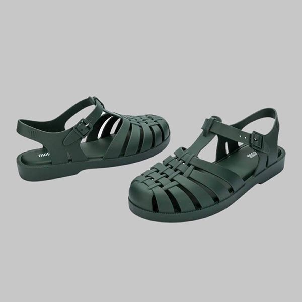 Dép Sandal Melissa MLS Possession Matte MLS8882 Màu Xanh Rêu Size 40 - Dép - Vua Hàng Hiệu