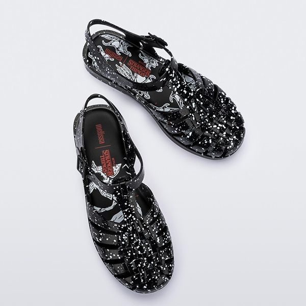 Dép Sandal Melissa MLS Possession Holidays 33795 Màu Đen Size 40 - Dép - Vua Hàng Hiệu