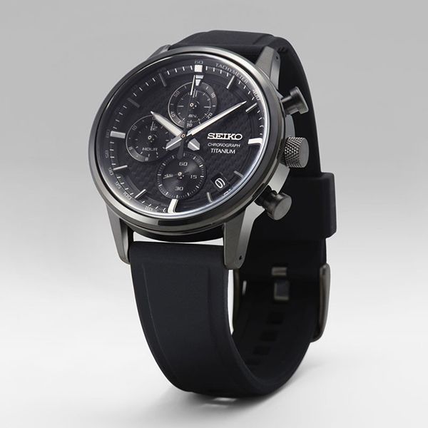 Đồng Hồ Nam Seiko Chronograph Quartz Black Dial Men's Watch SSB393P1 Màu Đen - Đồng hồ - Vua Hàng Hiệu