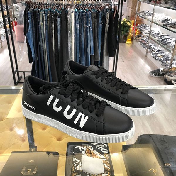 Giày Sneaker Dsquared2 Icon SNM01881500001M2134 Màu Đen Size 39 - Giày - Vua Hàng Hiệu