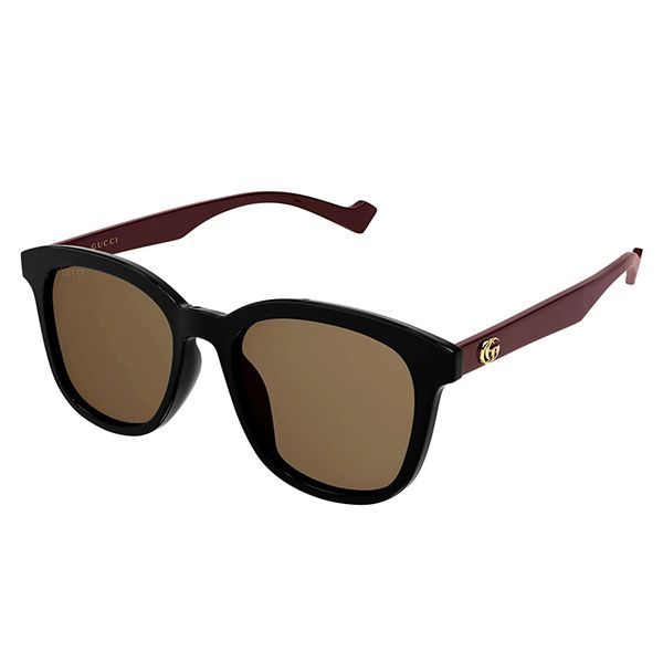 Kính Mát Gucci Square Unisex Sunglasses GG1001SK 002 Màu Nâu Đen - Kính mắt - Vua Hàng Hiệu