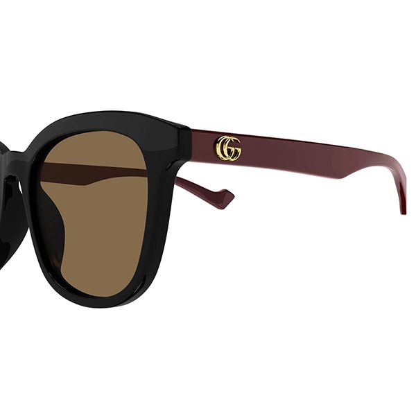 Kính Mát Gucci Square Unisex Sunglasses GG1001SK 002 Màu Nâu Đen - Kính mắt - Vua Hàng Hiệu