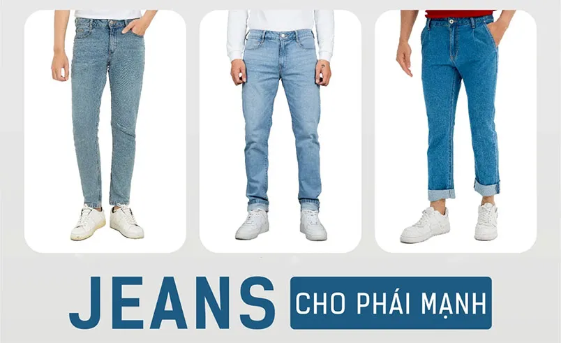 Mặc quần jean mang giày gì cho nam đẹp, rất ấn tượng?
