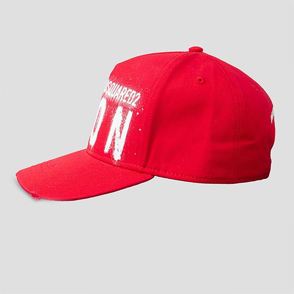 Mũ Dsquared2 Red Logo Icon Spray Cap DSQ2 BCM0533 05C00001-M818 Màu Đỏ - Mũ nón - Vua Hàng Hiệu