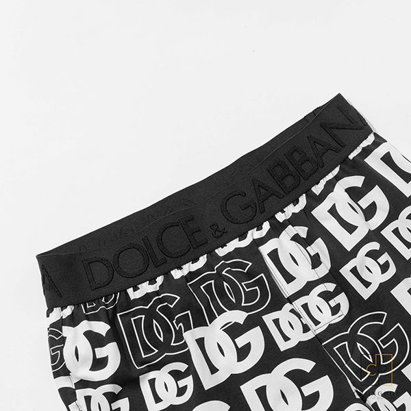 Quần Short Nam Dolce & Gabbana D&G M4D69JFSG07 Màu Đen Trắng Size 5 - Thời trang - Vua Hàng Hiệu