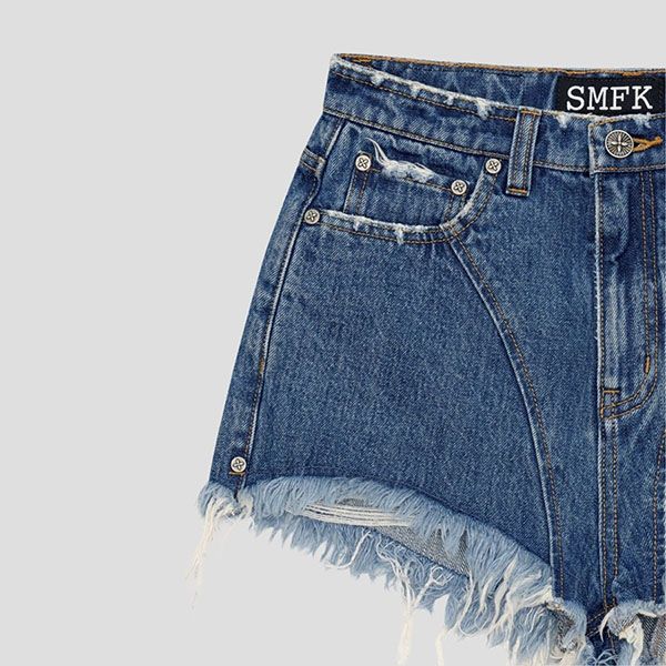 Quần Short Nữ SMFK Blue Wild Word Ocean PS001DB Màu Xanh Đậm - Thời trang - Vua Hàng Hiệu