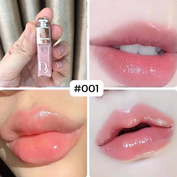 Son Dưỡng Dior Addict Lip Maximizer 001 Pink Mini Màu Hồng 2ml - Son Môi - Vua Hàng Hiệu