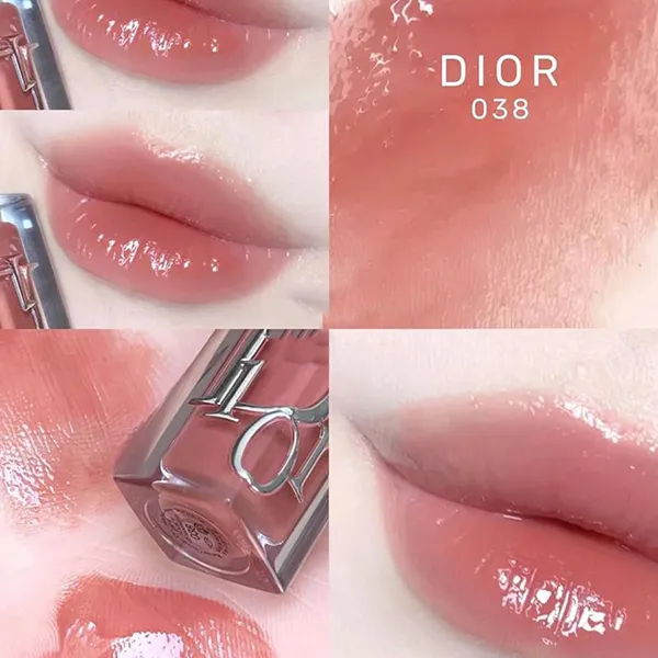 Son Dưỡng Dior Addict Lip Maximizer 038 Rose Nude Mini Màu Hồng Nude 2ml - Son Môi - Vua Hàng Hiệu