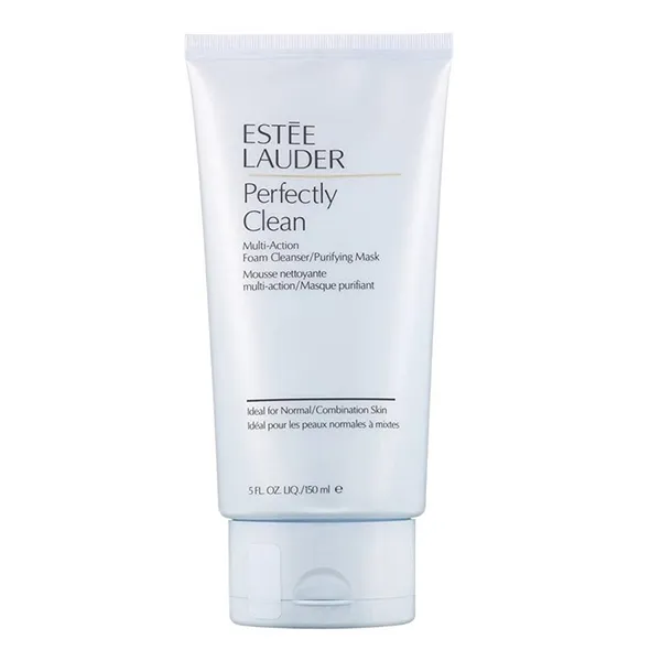 Sữa Rửa Mặt Kiêm Mặt Nạ Estée Lauder Perfectly Clean Multi-Action Foam Cleanser/Purifying Mask 150ml - Mỹ phẩm - Vua Hàng Hiệu