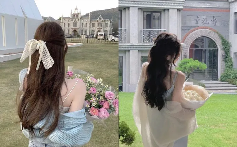 Tổng hợp kiểu tạo dáng chụp ảnh với bó hoa đẹp cực dễ