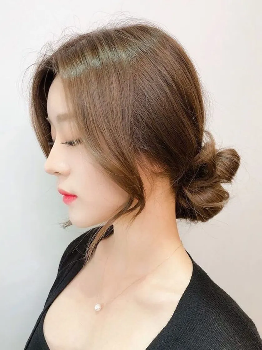 20 kiểu tóc búi Hàn Quốc cho tóc ngắn và tóc dài vô cùng đẹp