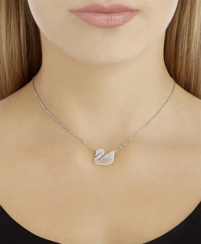 Top 8 dây chuyền thiên nga Swarovski được yêu rất thích 2025