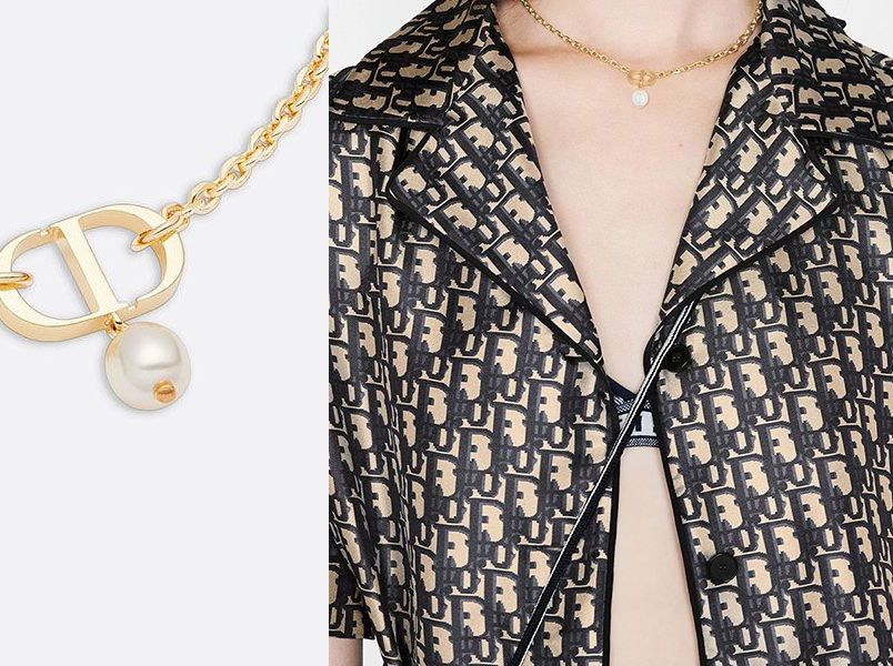 Top dây chuyền Dior cho nữ sang chảnh được yêu rất thích