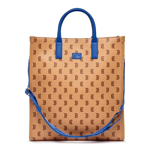 Túi Tote MLB Monotive Coated Boston Red Sox 3AORM053N-43SAS Màu Nâu - Túi xách - Vua Hàng Hiệu