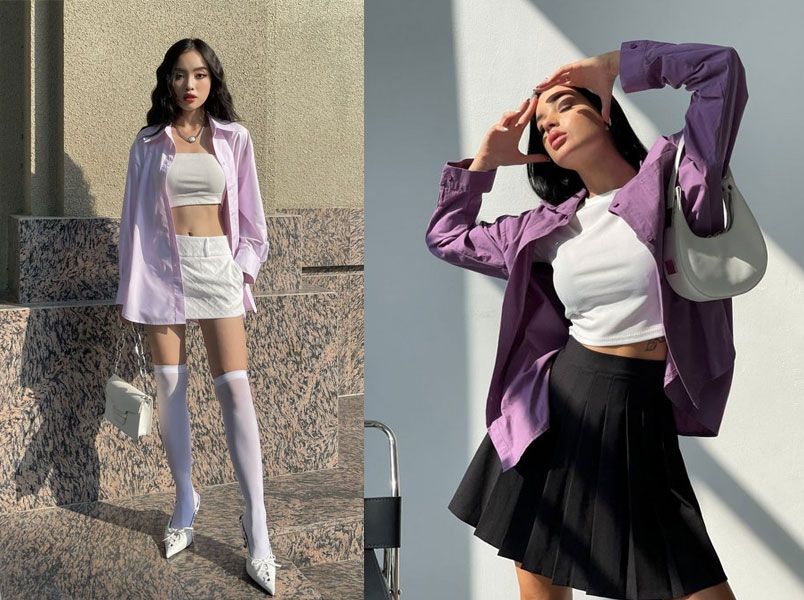 11 cách diện sơ mi tôn dáng mùa thu nàng nên thử  - 6