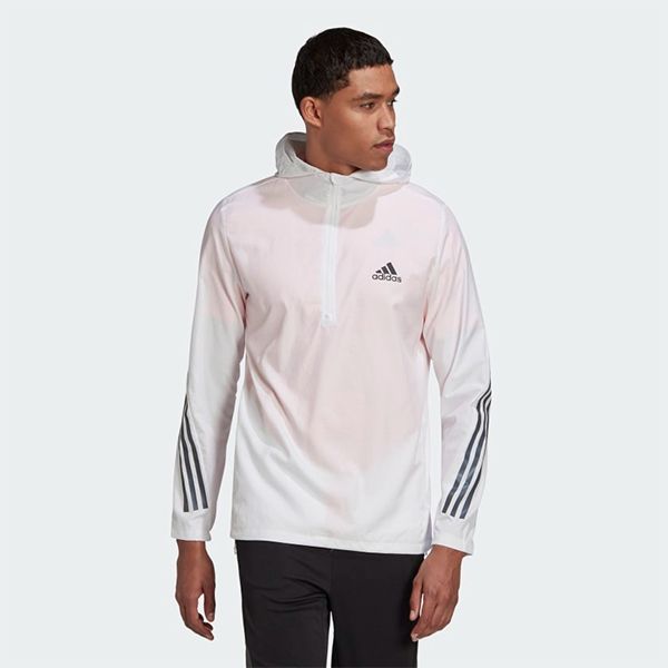 Áo Khoác Nam Adidas Run Icons 3-Stripes Jacket HN2877 Màu Trắng Size XS - Thời trang - Vua Hàng Hiệu