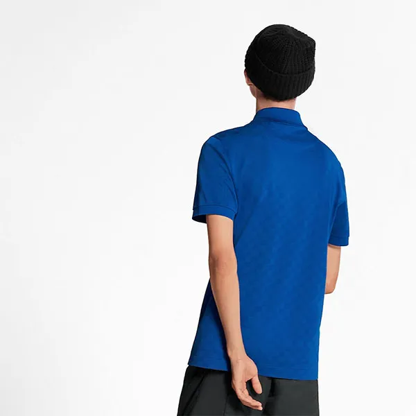 Áo Polo Nam Louis Vuitton LV Damier 1A5VOU Màu Xanh CoBan - Thời trang - Vua Hàng Hiệu