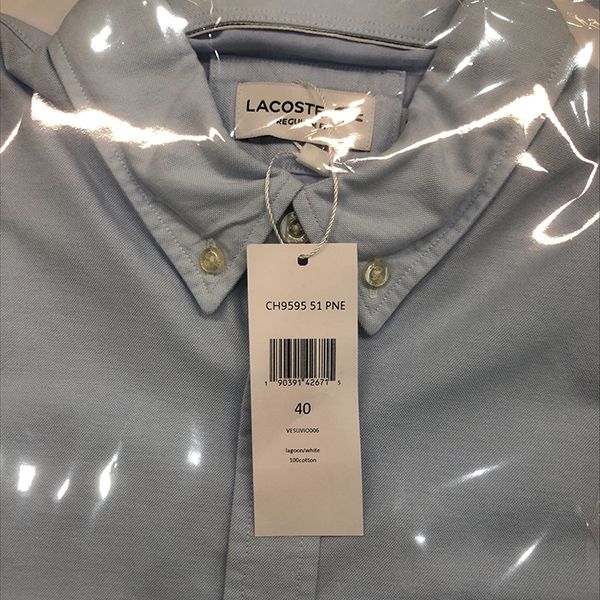 Áo Sơ Mi Cộc Tay Nam Lacoste Men's Regular Fit Oxford Cotton Shirt CH9595 51 Màu Xanh Xám Size 40 - Thời trang - Vua Hàng Hiệu