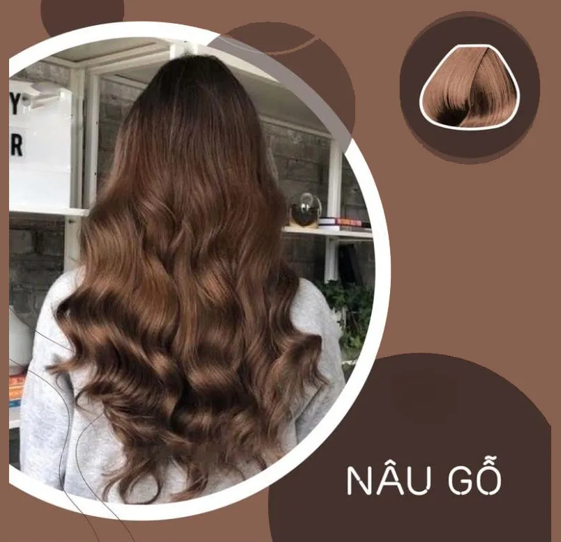 Bảng màu tóc nhuộm không cần tẩy thịnh hành cho nam nữ
