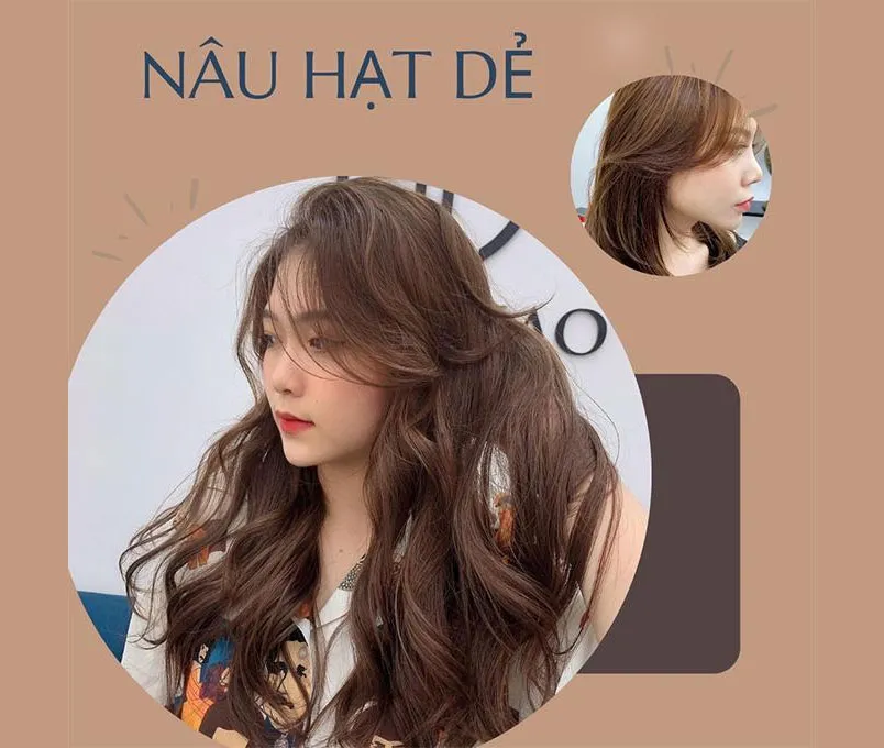 Bảng màu tóc nhuộm không cần tẩy thịnh hành cho nam nữ