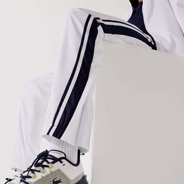 Bộ Quần Áo Gió Nam Lacoste Sport Lightweight Contrast Tracksuit Men's WH6962-522 Màu Trắng Size 3 - Thời trang - Vua Hàng Hiệu