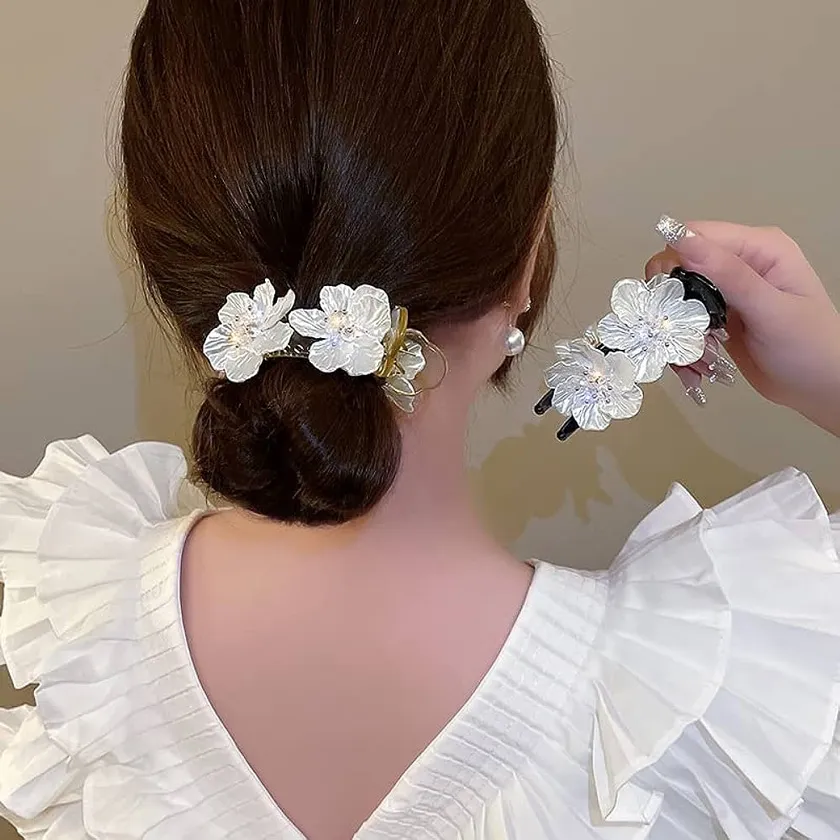 15+ cách búi tóc bằng kẹp càng cua chuẩn nàng thơ