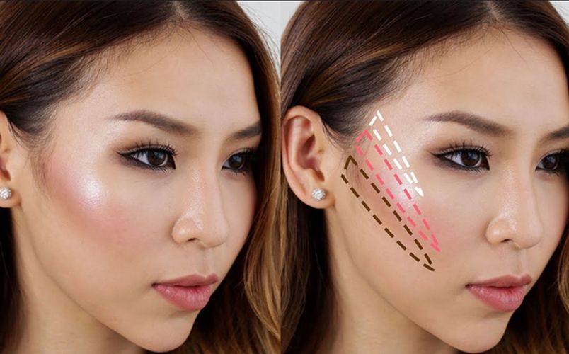 Cách đánh má hồng cho gò má cao giúp mặt trẻ trung hơn