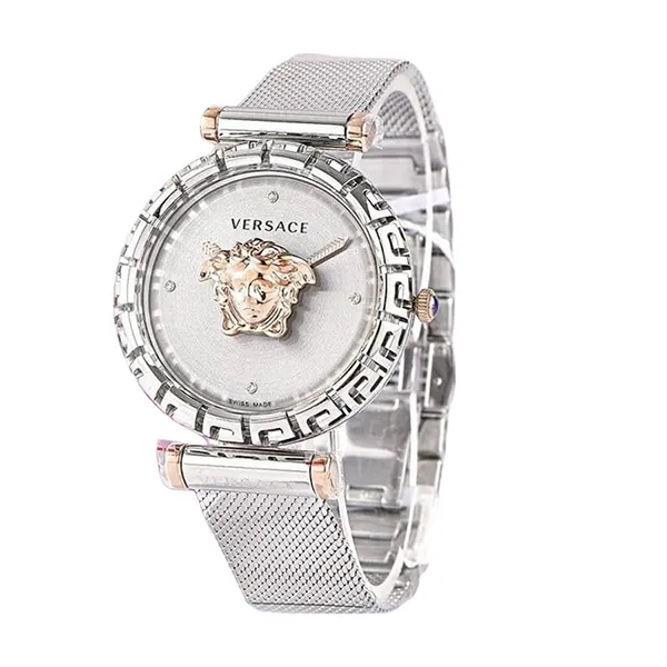 Đồng Hồ Nữ Versace Palazzo Empire Greca Diamond Watch 36mm Màu Bạc - Đồng hồ - Vua Hàng Hiệu