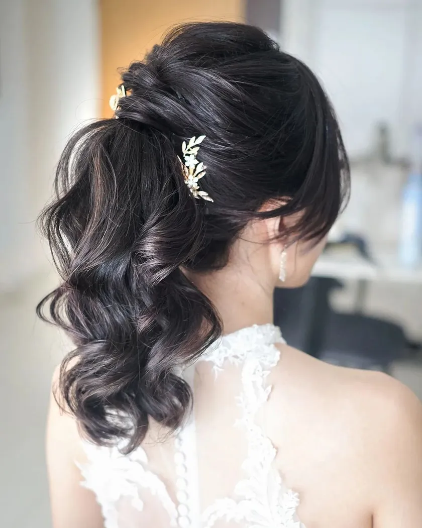 Top 18 kiểu tóc cho cô dâu tóc mỏng thưa trông dày đẹp hơn