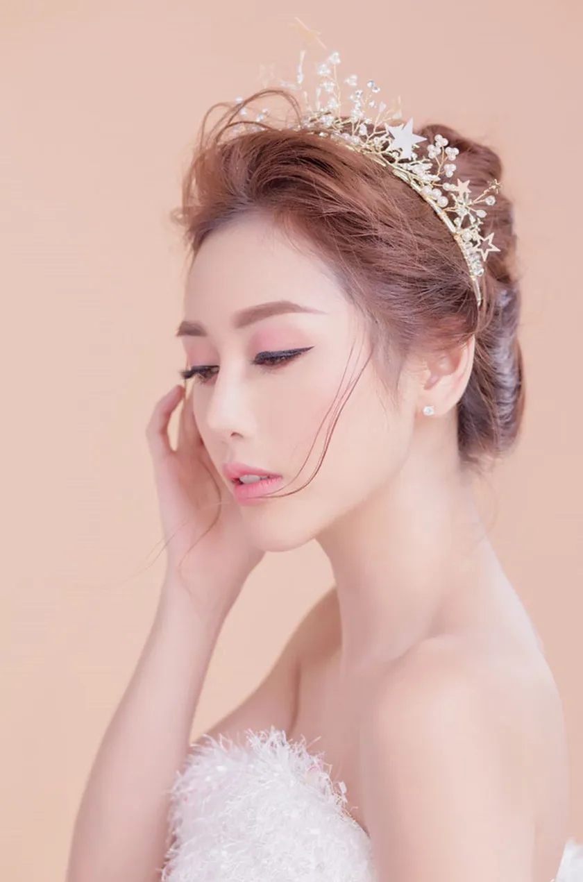 Top 18 kiểu tóc cho cô dâu tóc mỏng thưa trông dày đẹp hơn