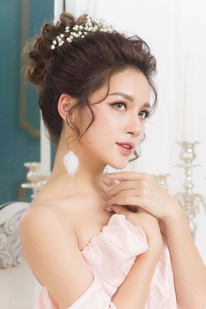 Top 18 kiểu tóc cho cô dâu tóc mỏng thưa trông dày đẹp hơn