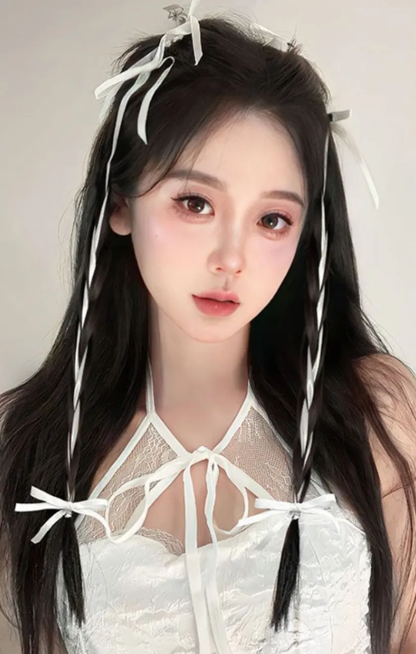 Bắt trend 24 kiểu tóc với dây ruy băng sành điệu như GenZ