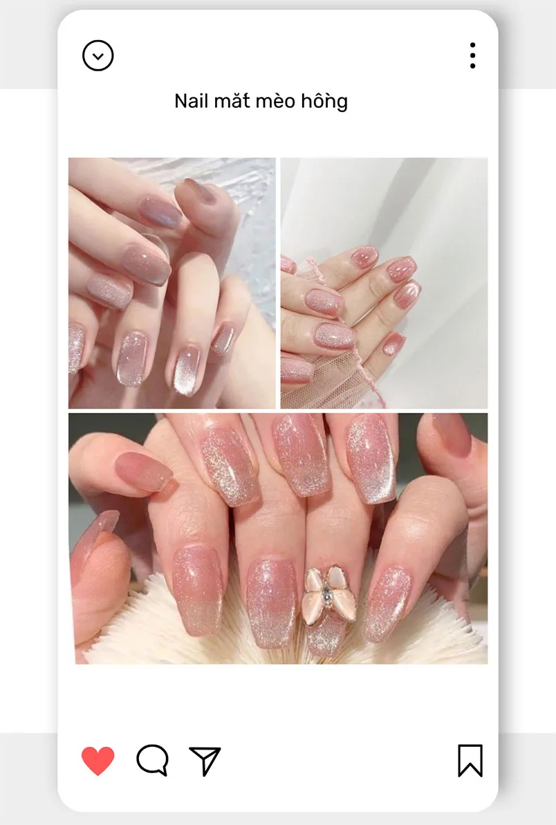 99+ mẫu nail mắt mèo đẹp, sang chảnh cho nàng