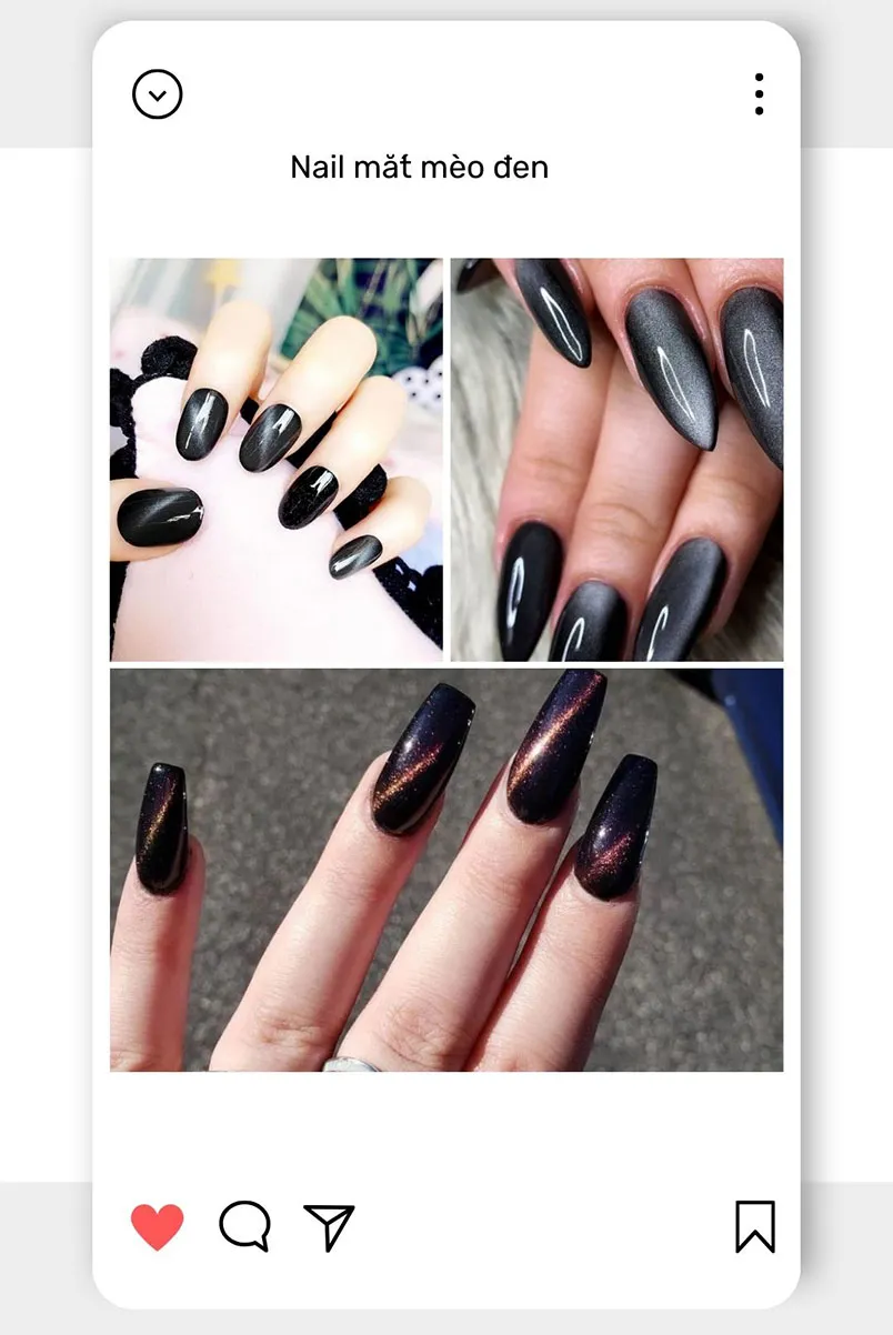 99+ mẫu nail mắt mèo đẹp, sang chảnh cho nàng