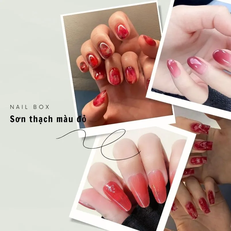 50+ mẫu nail sơn thạch đính đá cực mê nàng nên thử