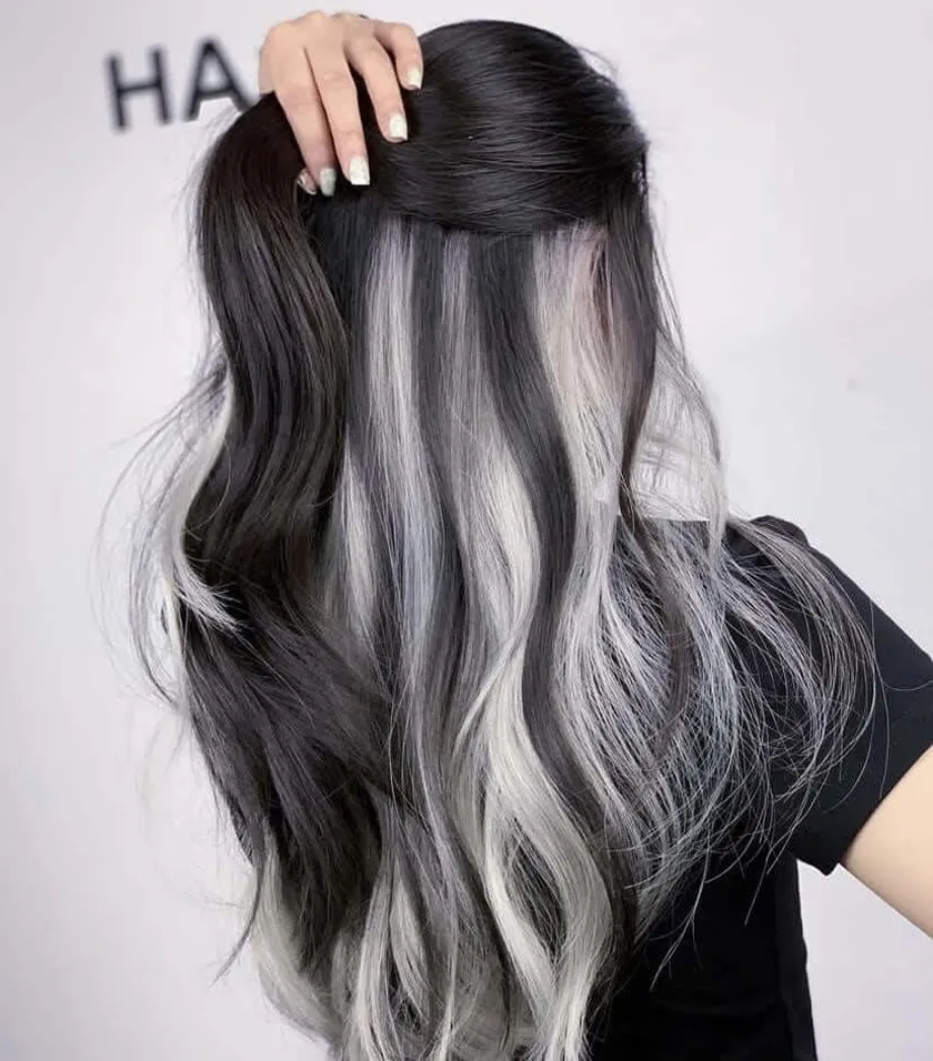 Nhuộm tóc giấu màu là gì? 15 màu nhuộm tóc hidden quan tâm nhiều hiện nay