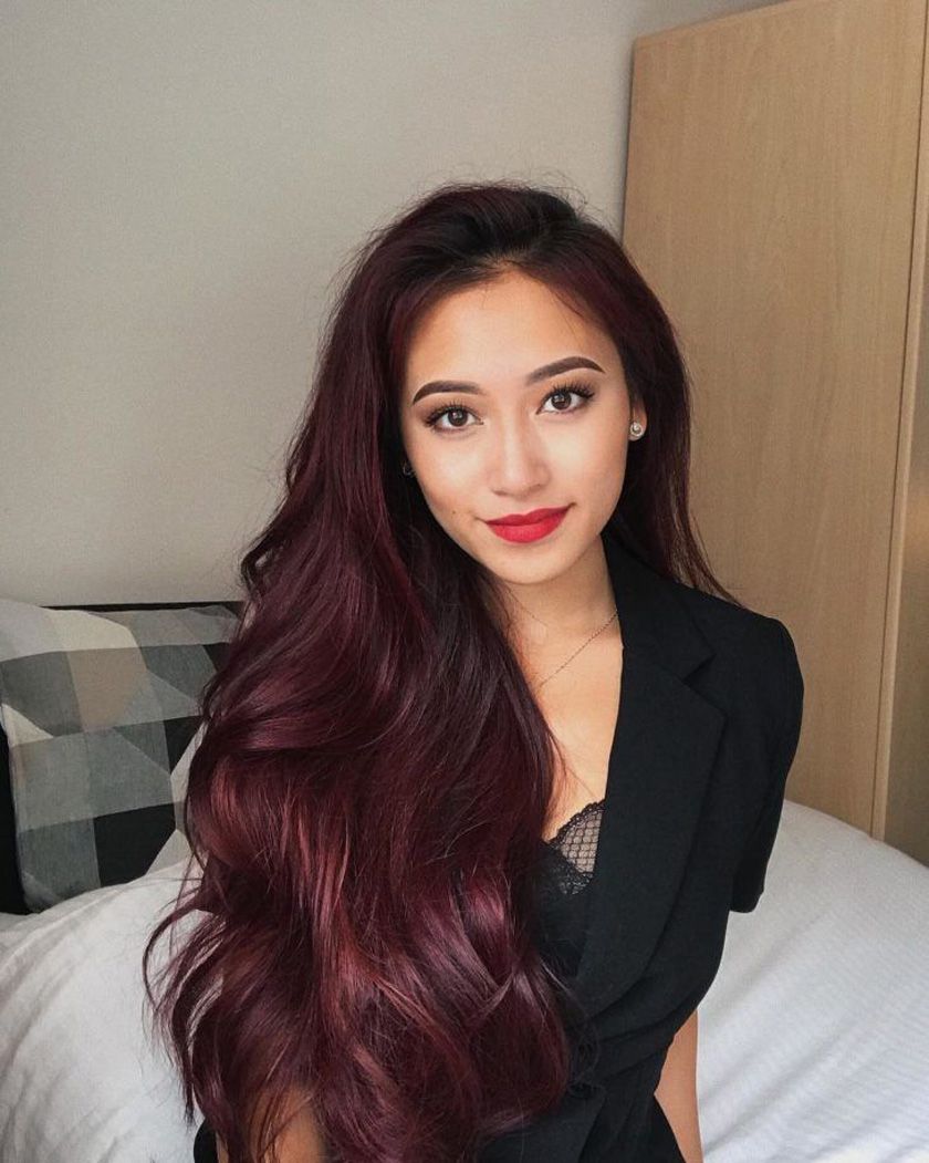 Cập nhật 18 màu tóc đỏ rượu đang là xu hướng trendy năm nay