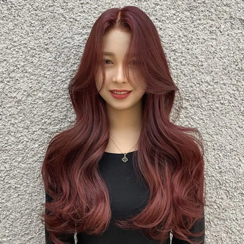 Cập nhật 18 màu tóc đỏ rượu đang là xu hướng trendy năm nay